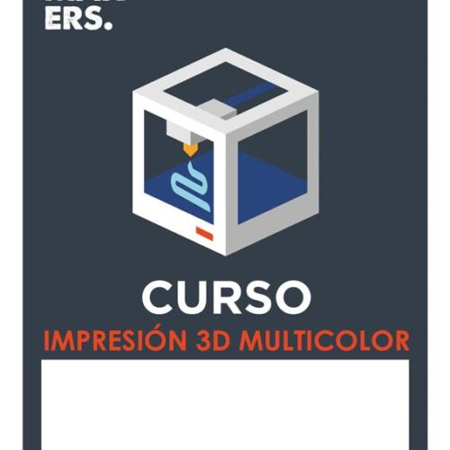 cartel impresion 3d multicolor